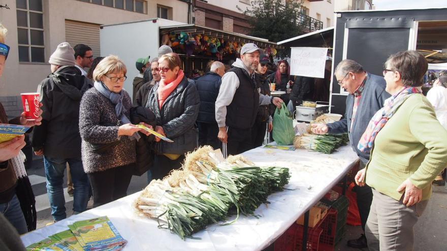 La Fira de la Ceba i el Calçot limita les degustacions als tres restaurants de Vila-sacra