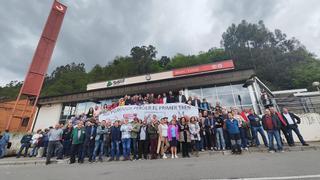Frente común político, sindical y social por el AVE madrugador en las Cuencas: "Renfe tiene que recapacitar"