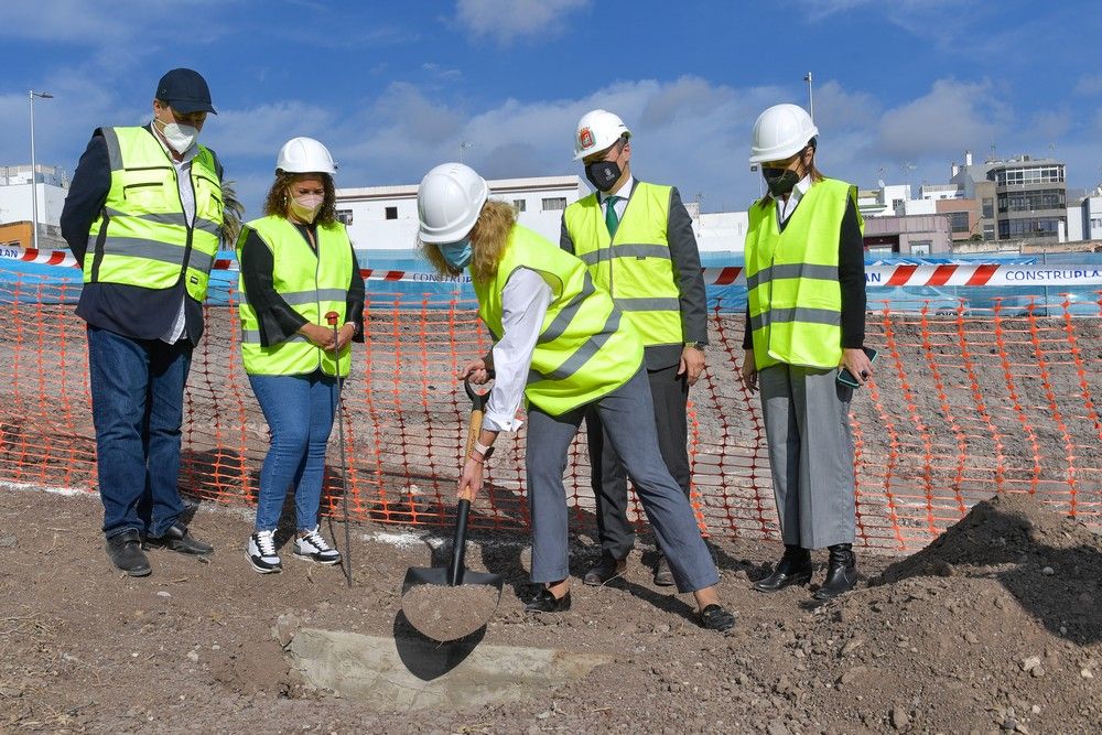 Construcción del último edificio del Área de Regeneración y Renovación Urbana (ARRU) de Tamaraceite