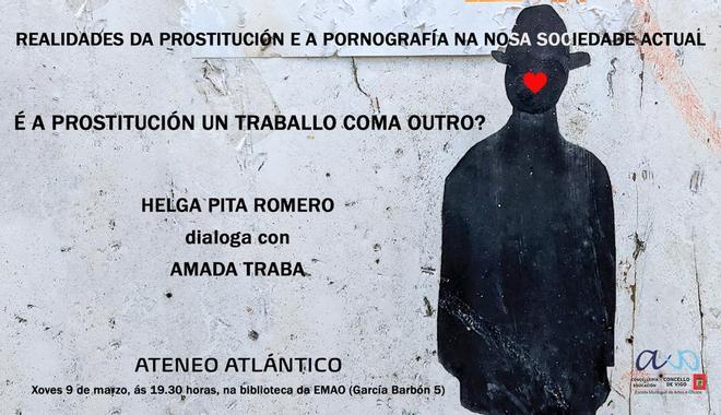 Cartel anunciador del acto organizado esta tarde por Ateneo Atlántico.