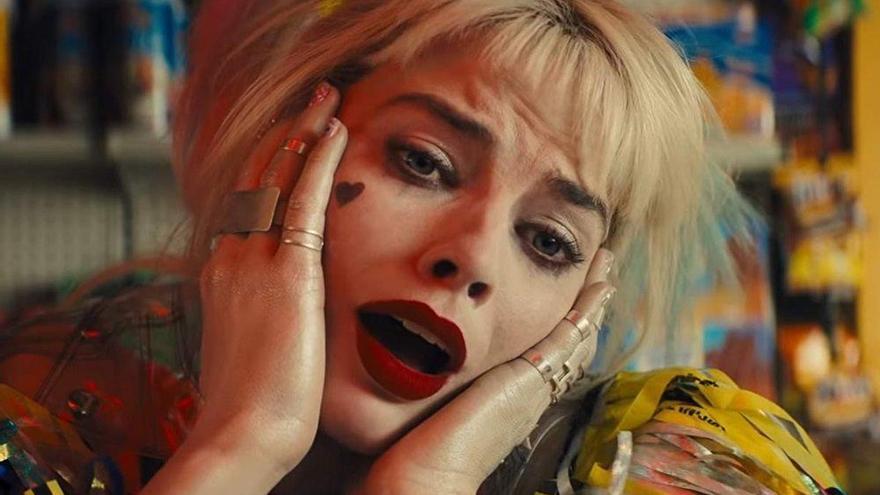 Margot Robbie como Harley Quinn en &#039;Aves de presa&#039;.