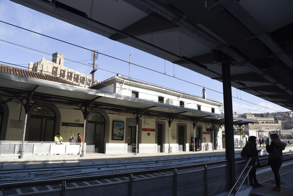 La nova estació de la Renfe de Manresa