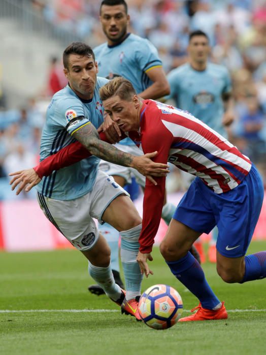 Las mejores fotografías del encuentro en Balaídos entre el Celta y el Atlético de Madrid