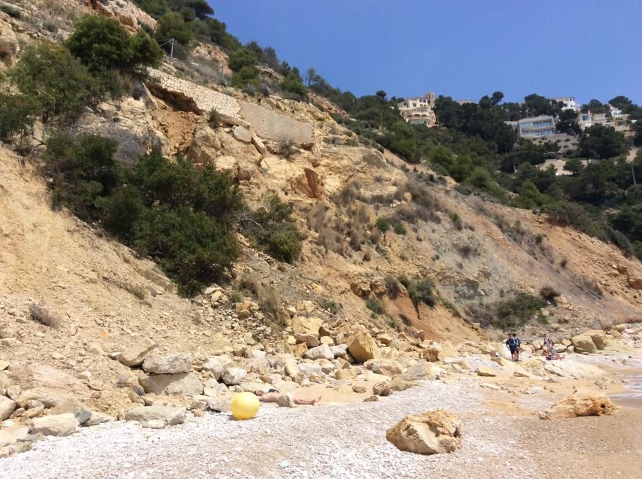 El litoral más peligroso y bello de Xàbia.