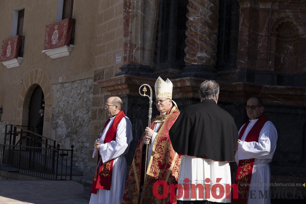 Visita de los reyes de España a Caravaca (explanada de la Basílica)