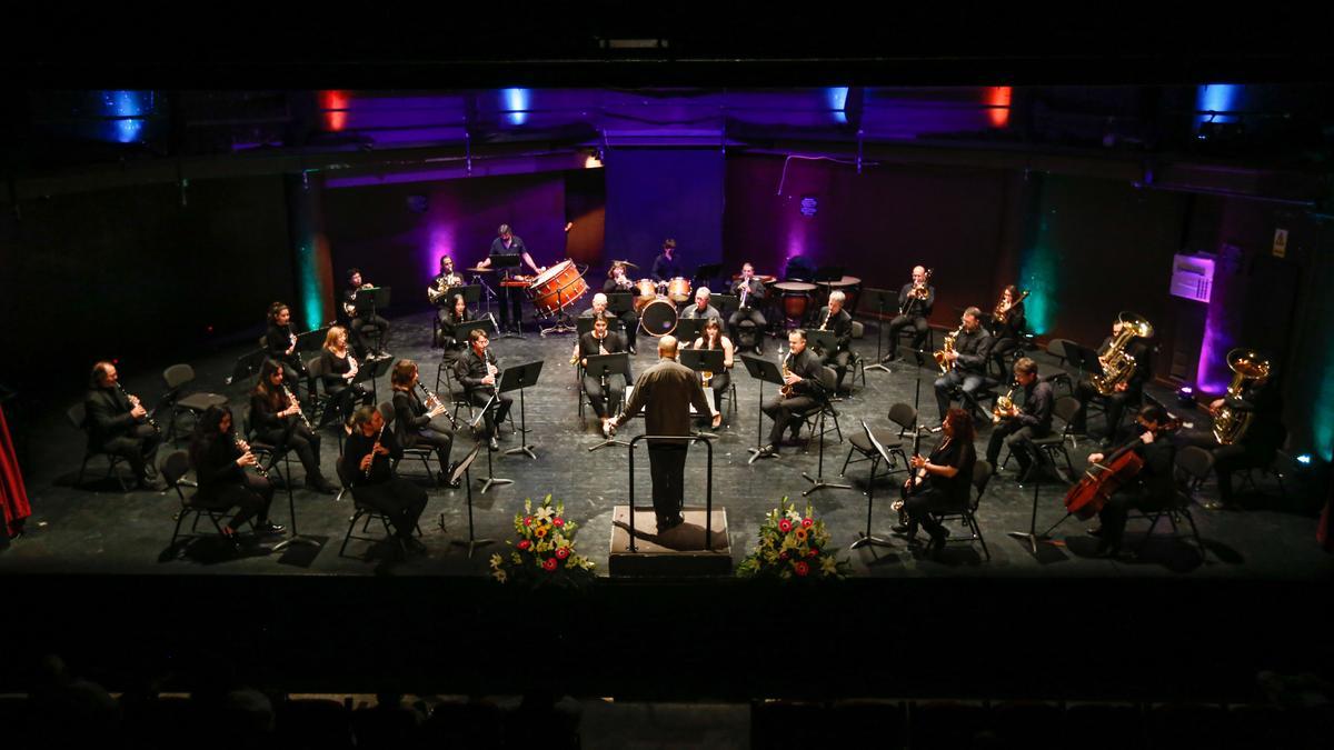 Imagen de archivo de un concierto de la Banda Simfònica Ciutat d&#039;Eivissa