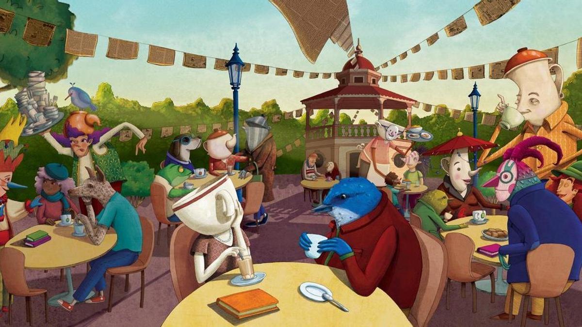 Ilustración 'Silos de cuento'.