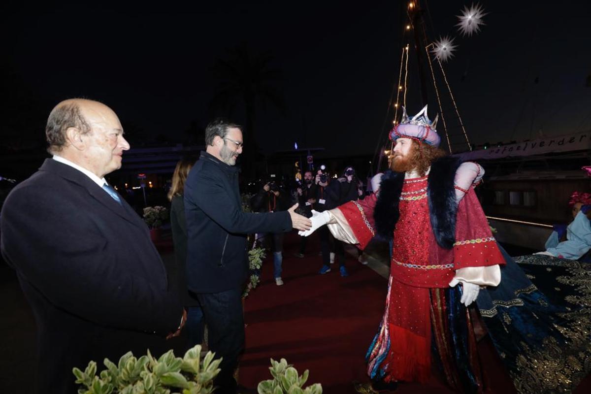 Desembarco de los Reyes Magos en Palma