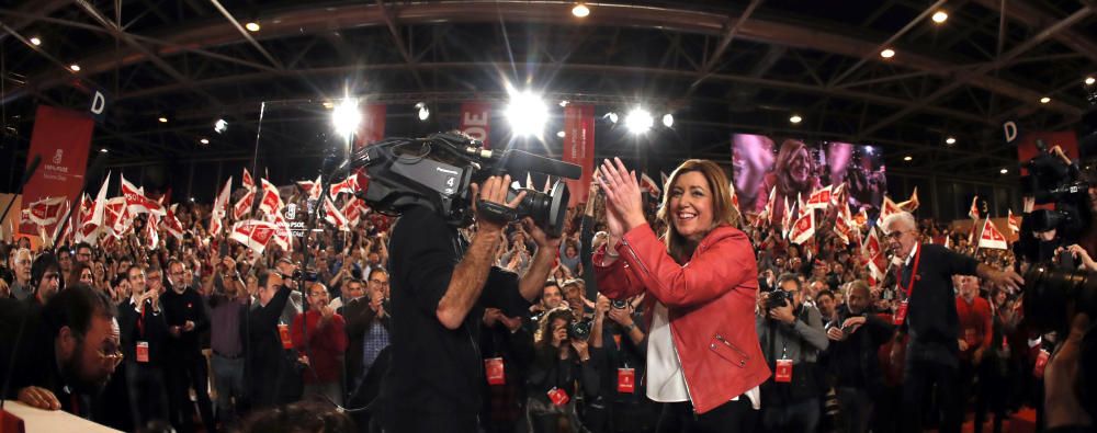Candidatura de Susana Díaz para liderar el PSOE
