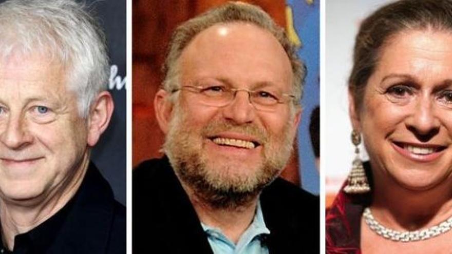 Richard Curtis, Jerry Greenfield i Abigail Disney