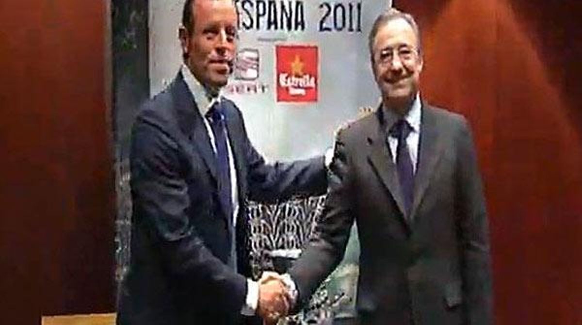 Sandro Rosell i Florentino Pérez es reuneixen per celebrar el clàssic dinar entre directives.