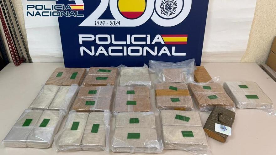 ene a tres hombres con casi quince kilos de heroína en un taxi en Benidorm
