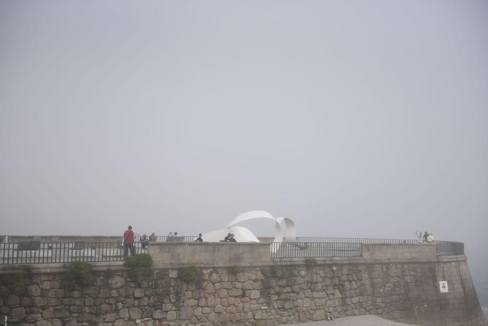 Las temperaturas comienzan a descender poco a poco después de que el mercurio llegase a los 29º en A Coruña.