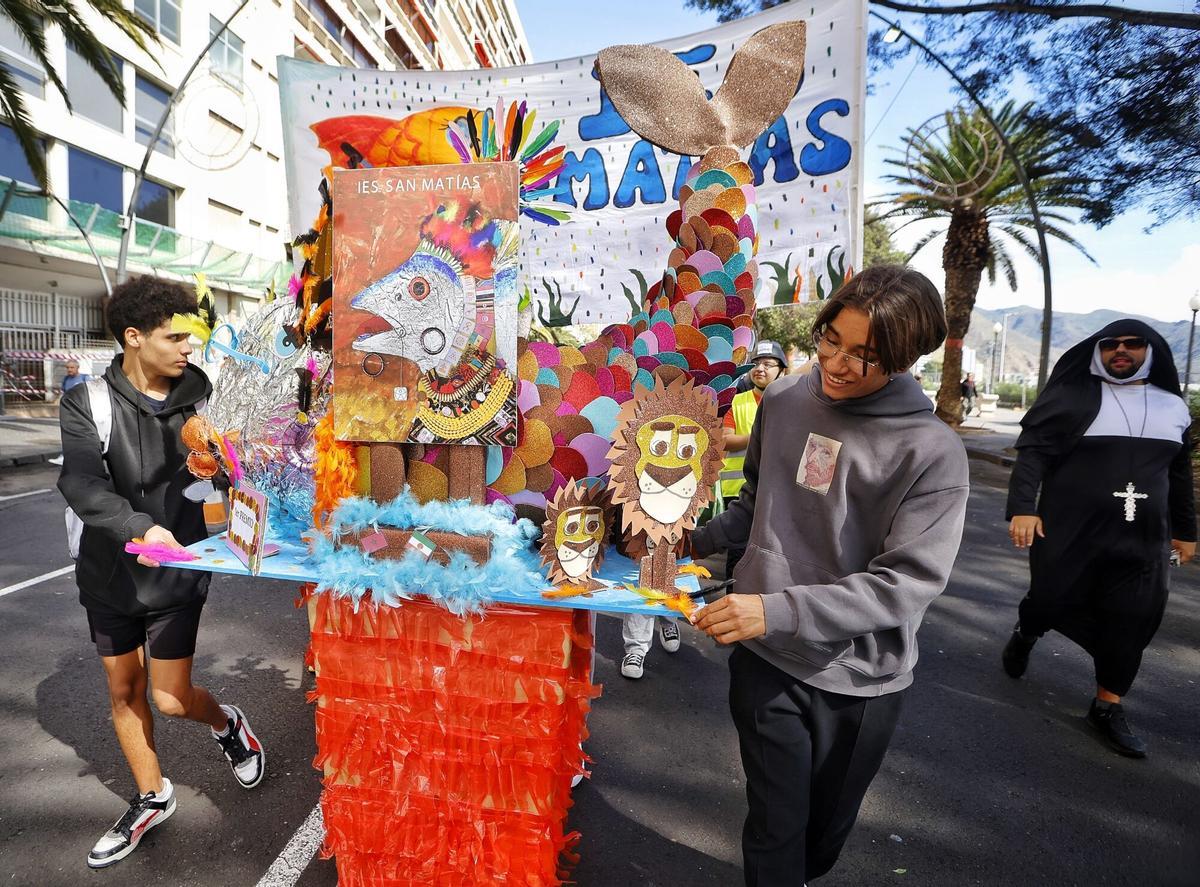 Sardina de la inclusión en el Carnaval de Santa Cruz de Tenerife 2025
