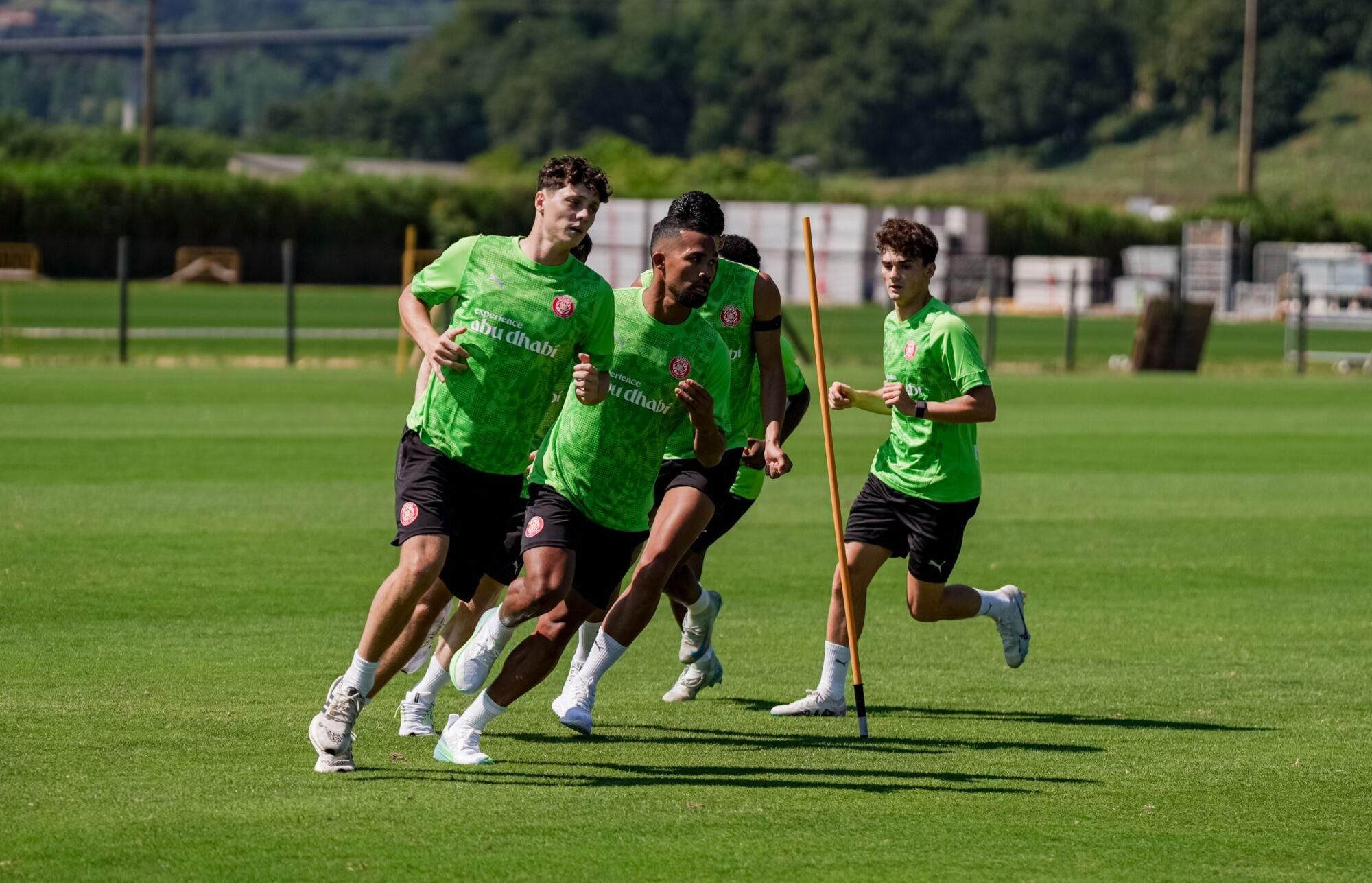 ESTADA DE PRETEMPORADA DEL GIRONA FC AL ROYALVERD TRAINING CENTER DE LA VALL D'EN BAS