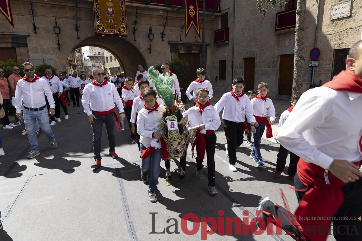 Fiestas de Caravaca | Desfile infantil del Bando de los Caballos del Vino