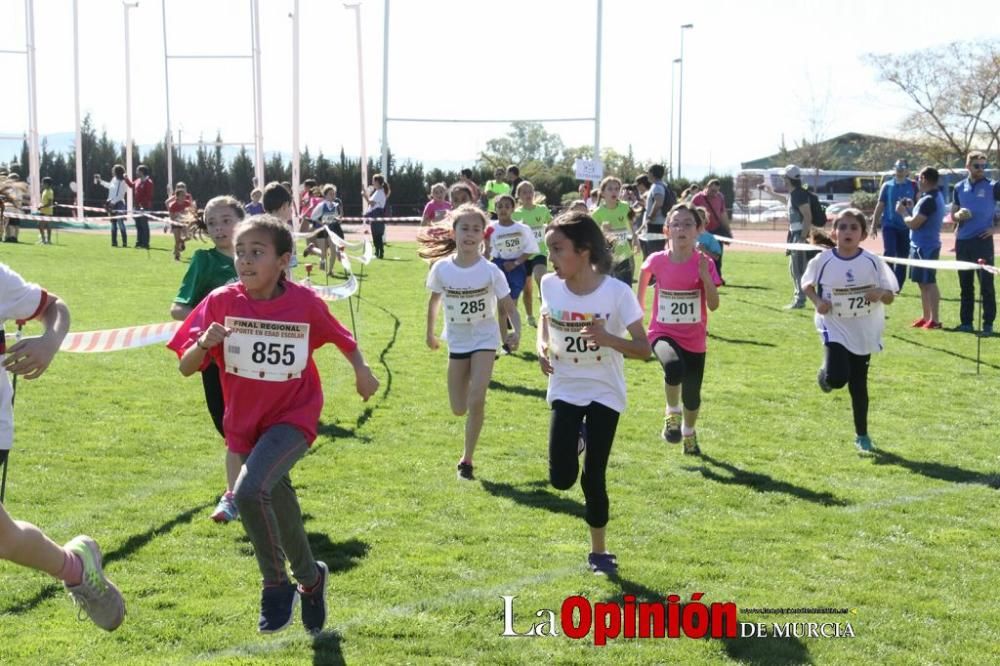 Final Regional Escolar de Cross de Campo a través