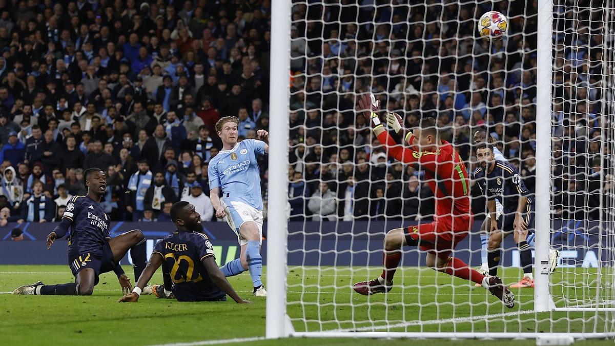 Manchester City - Real Madrid, partido de cuartos de la Champions League