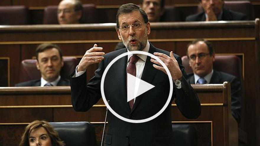 El embarbussaments de Rajoy i els moments més tensos de la moció de censura