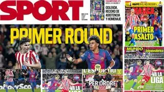 Estas son las portadas de la prensa deportiva de hoy