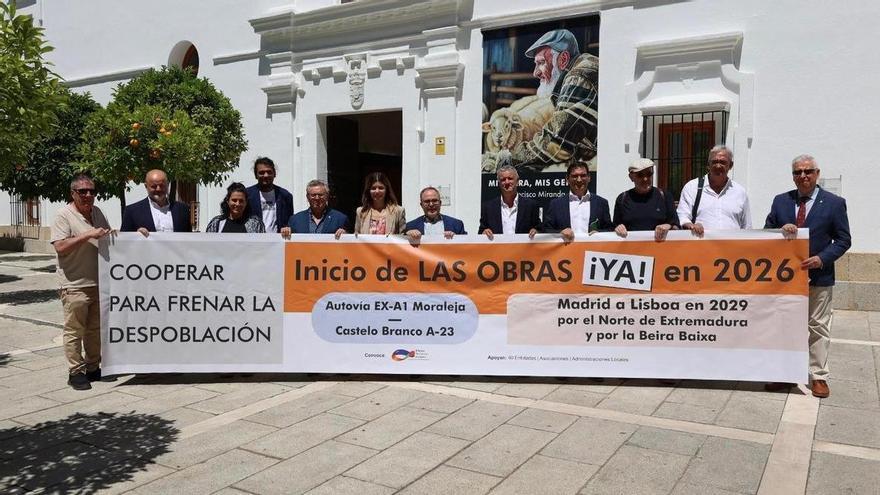 Vídeo | El norte de Cáceres exige fechas, presupuesto y máquinas para la autovía a Portugal