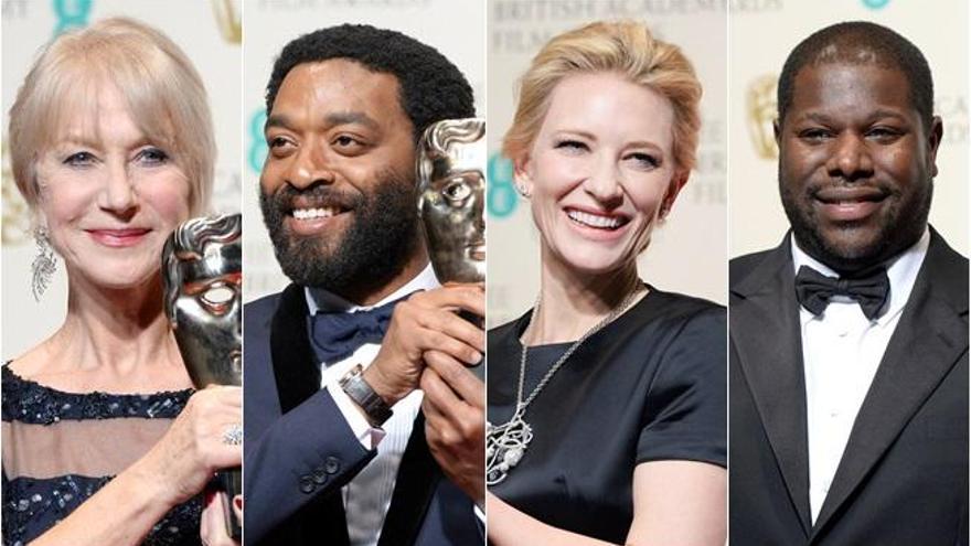 Los ganadores de los BAFTA.