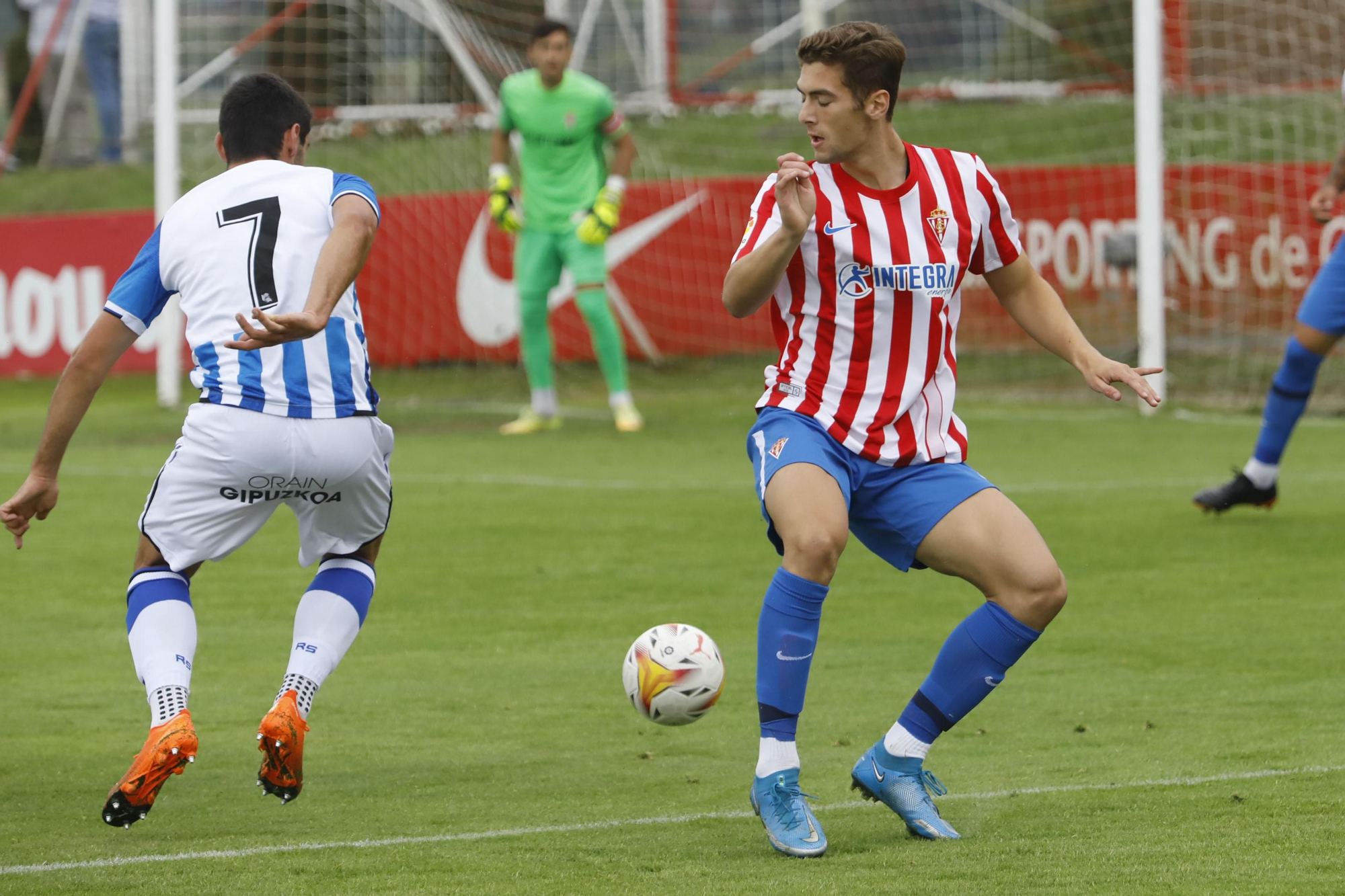 Sporting - Real Sociedad B, en imágenes