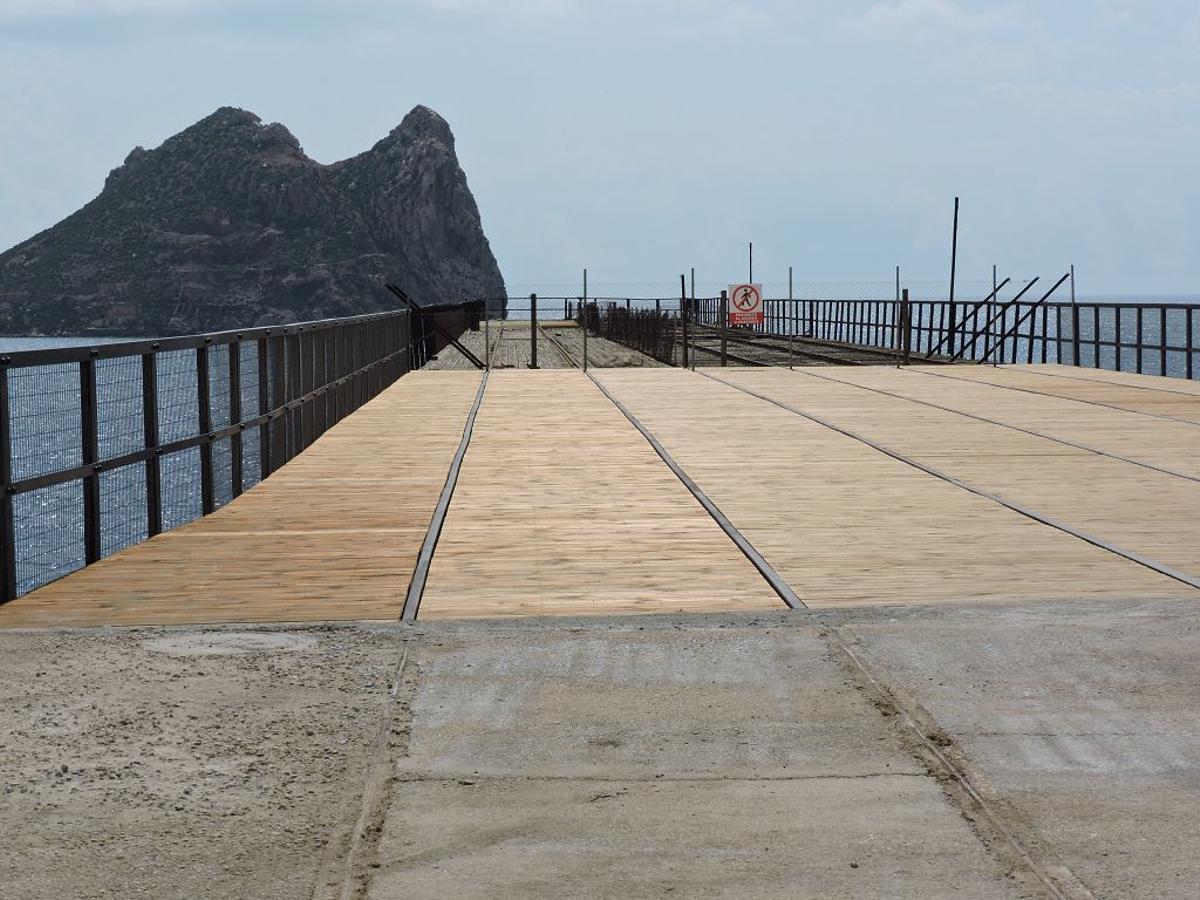 La restauración del Embarcadero de Hornillo de Águilas, en imágenes