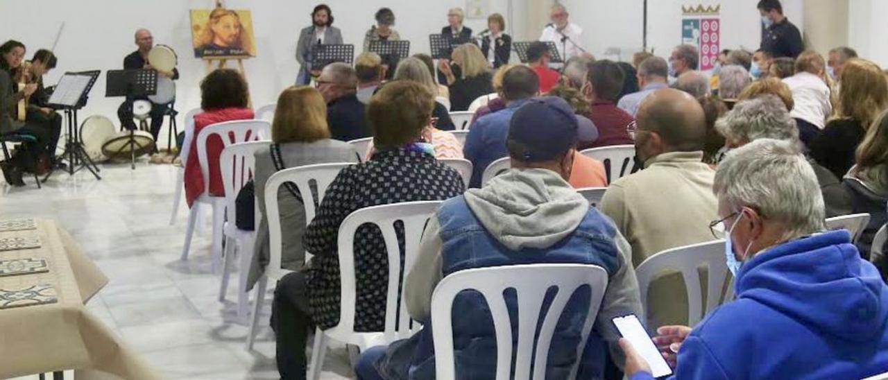 Un moment de l’acte celebrad divendres passat a Beniarjó.           | JÚLIA ESTEVE