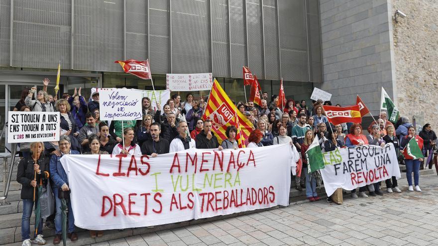 Els treballadors del Santa Caterina continuaran la vaga per la manca d’acord