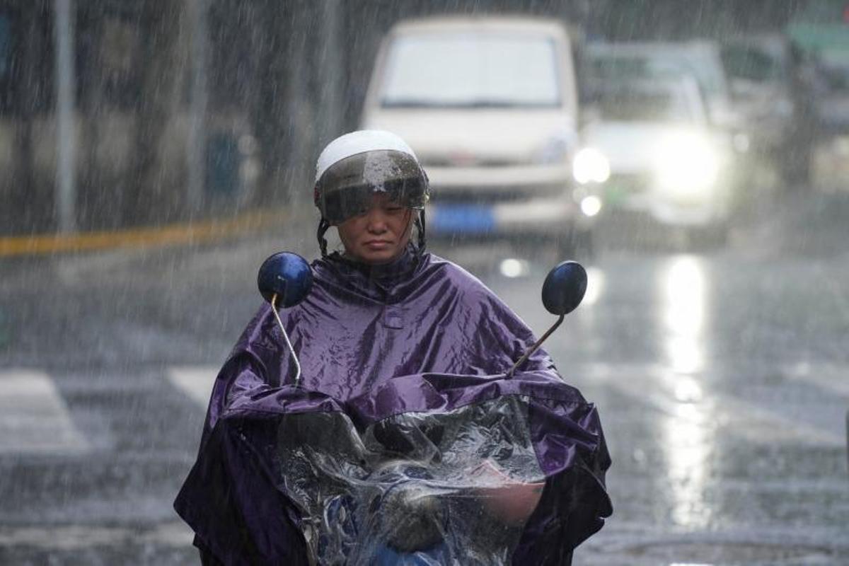 Inundaciones en la China