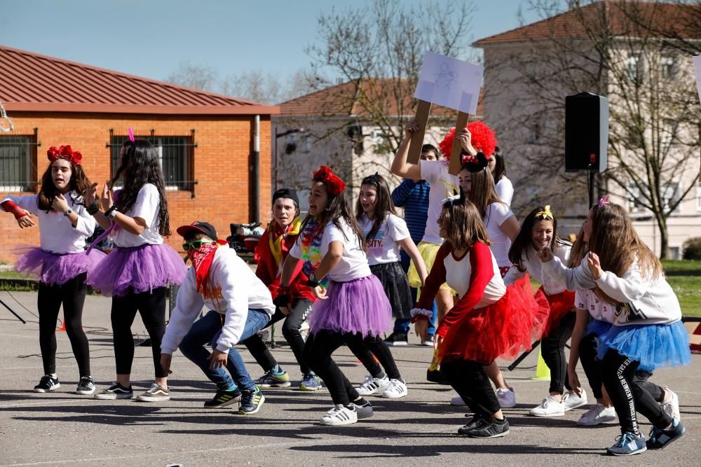 Antroxu en los colegios de Gijón