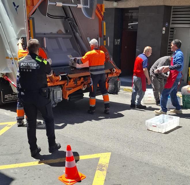 Precintado un establecimiento de Santa Coloma por infringir las normas básicas de higiene y conservación de alimentos