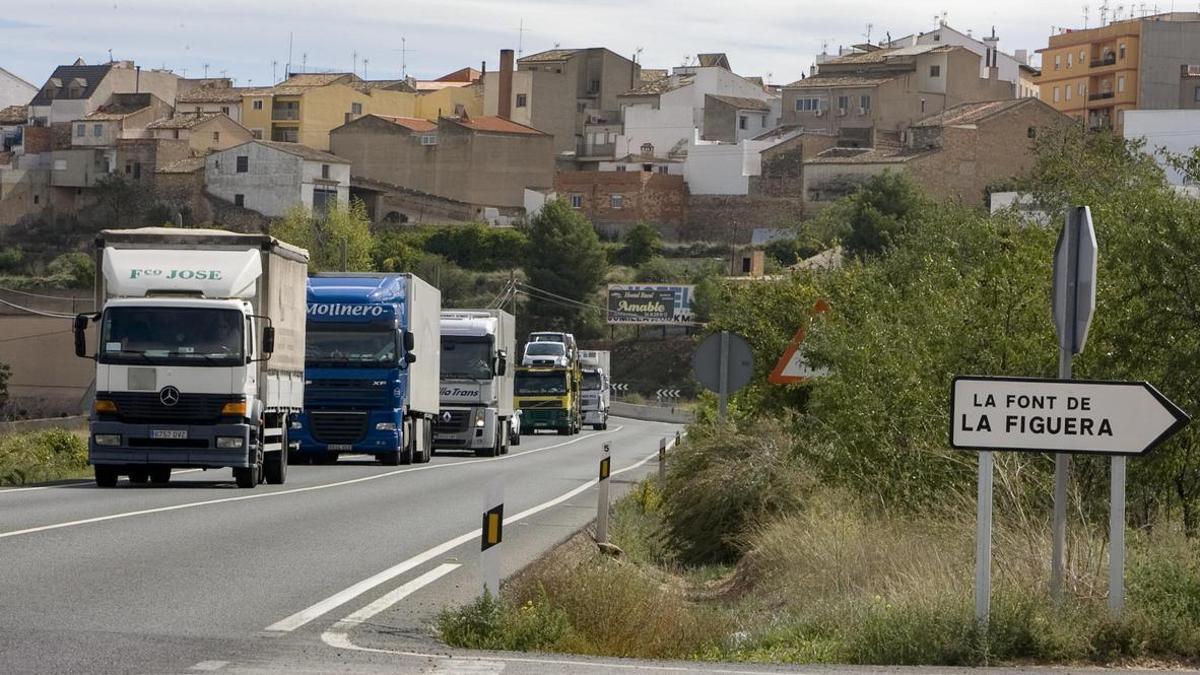 Uno de los accesos a la Font de la Figuera.