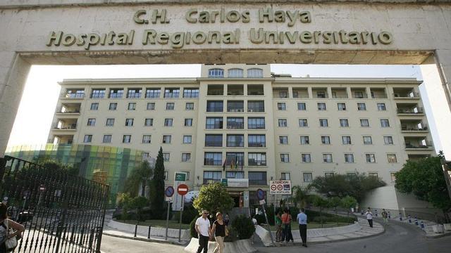 El Hospital Regional Universitario en 2013, cuando todavía se llamaba Carlos Haya.