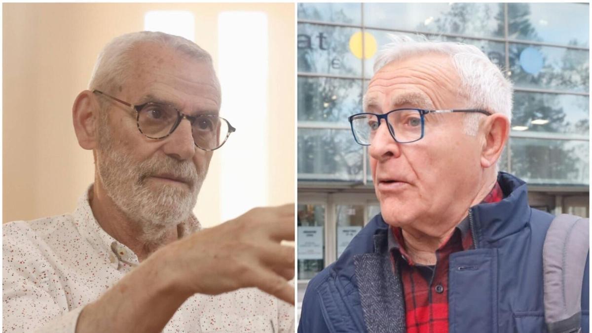 El alcalde de Alboraia, Miguel Echavarria, y el exalcalde Joan Ribó