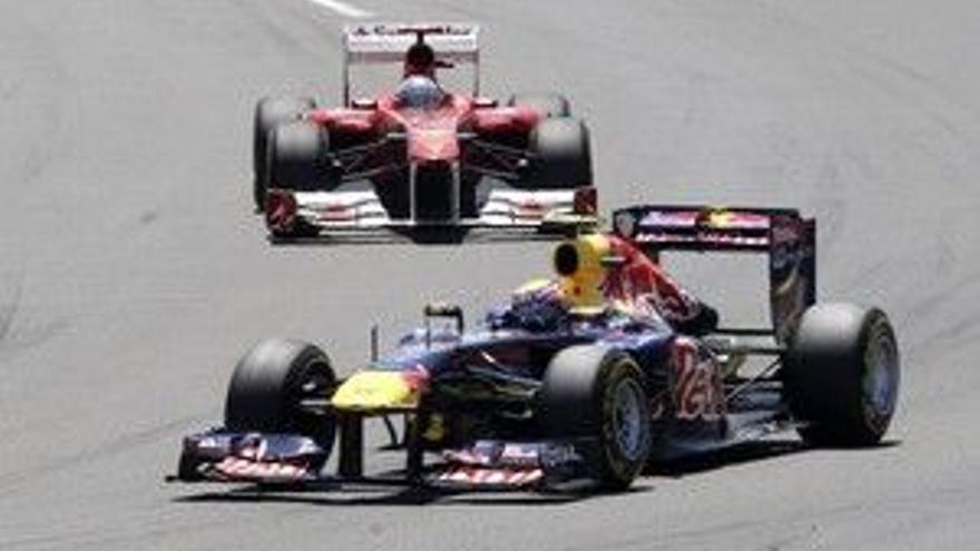 Vettel gana en Valencia por delante de Alonso y Webber