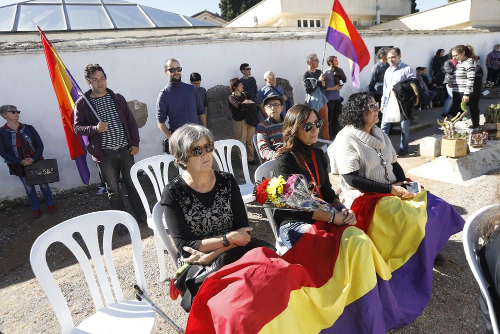 Homenaje en Castelló a las víctimas del franquismo