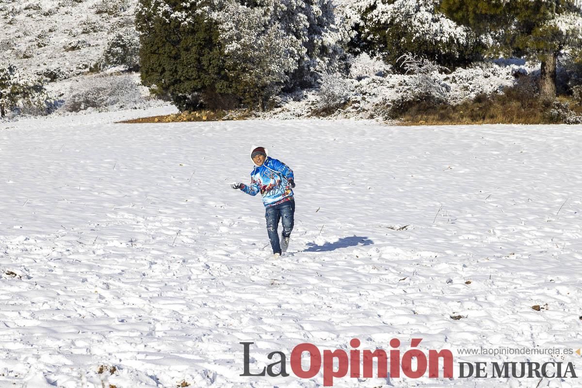 Descubre dónde queda acumulación de nieve en la Región de Murcia