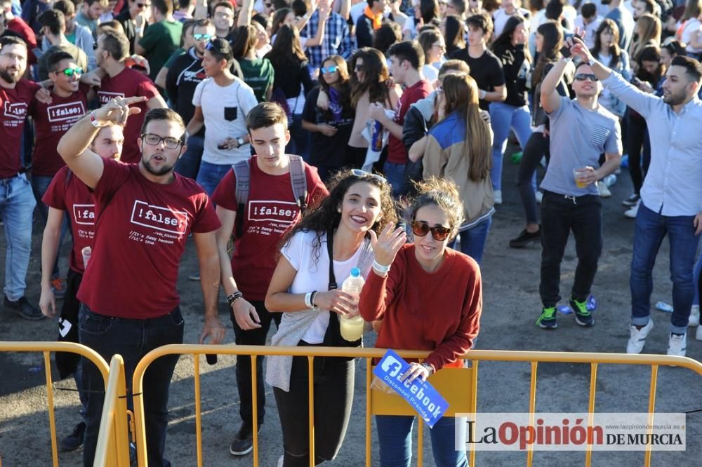 Fiesta de Química, Biología, Matemáticas, Óptica e Informática en la UMU