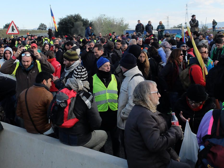 Manifestació a Borrassà