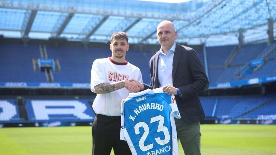 Ximo Navarro renueva con el Deportivo hasta 2026