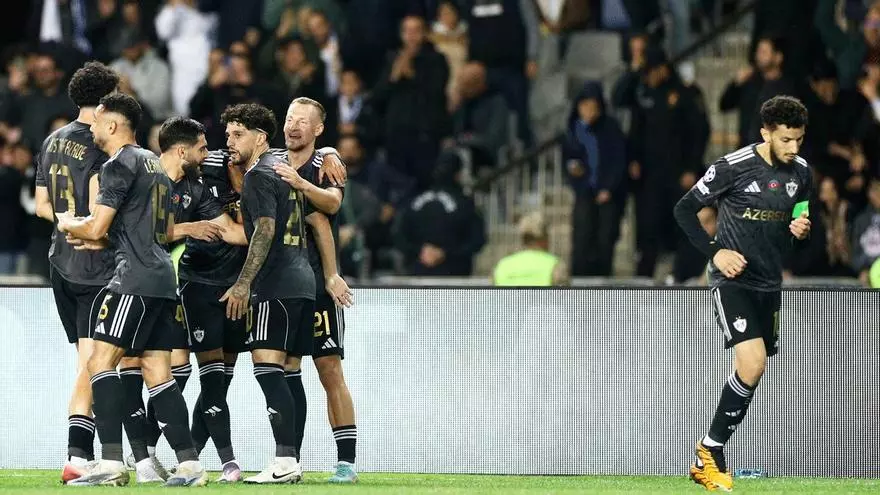 Victoria del Qarabag frente al Copenhague