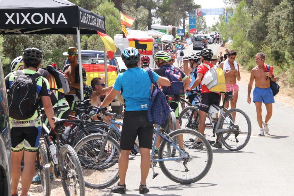 Xorret del Catí vibra con la llegada de La Vuelta