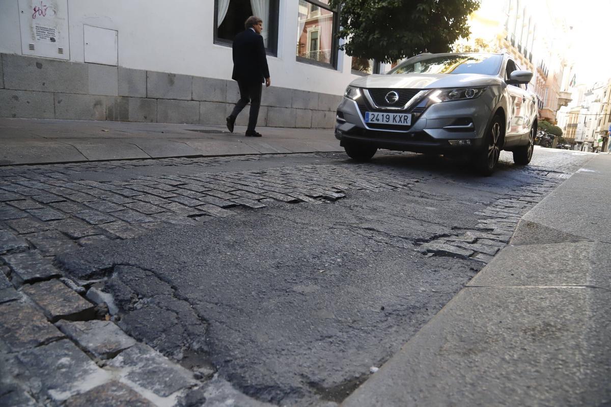 Imagen de archivo de la calle Alfonso XIII.