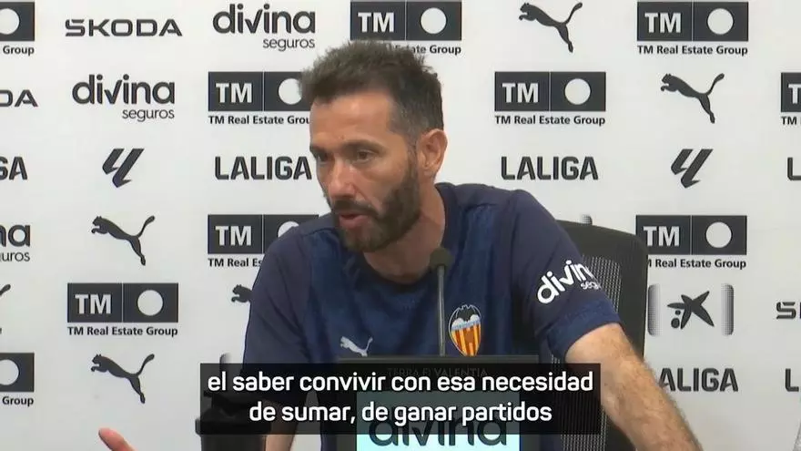 Corberán: "El Valencia no es un club normal"