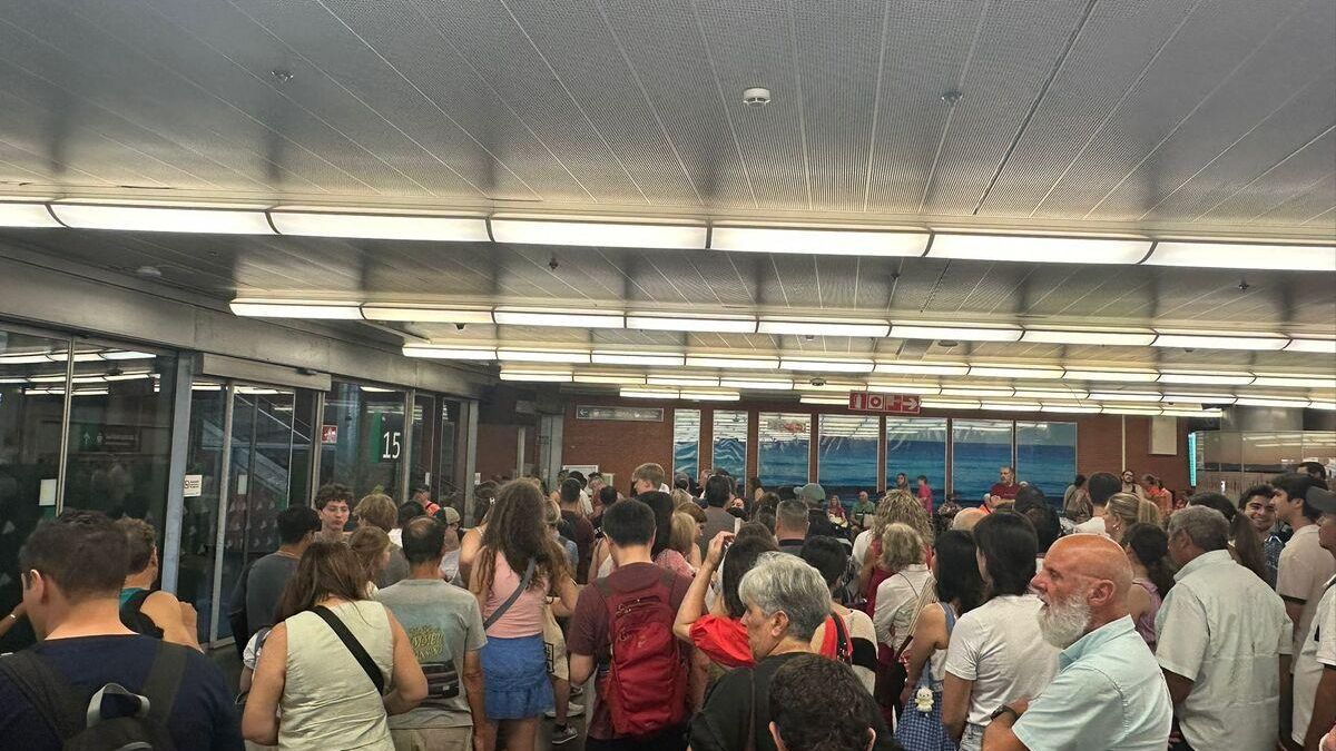 Colas en Atocha