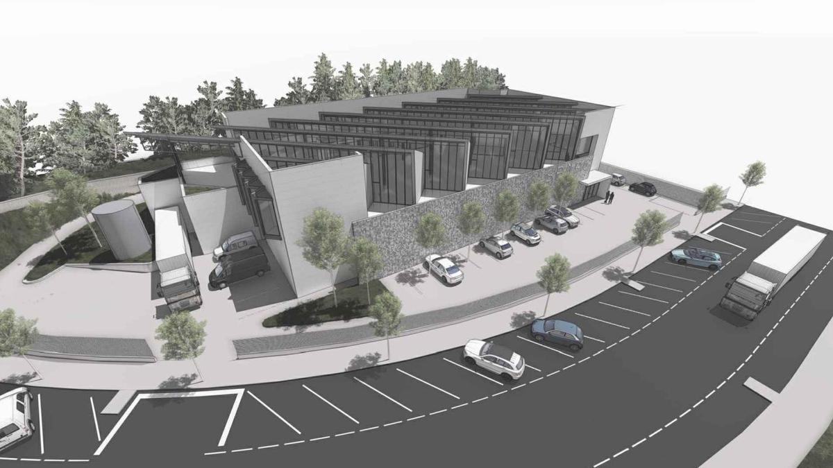 La futura planta de chips fotónicos de Sparc en el PTL de Vigo