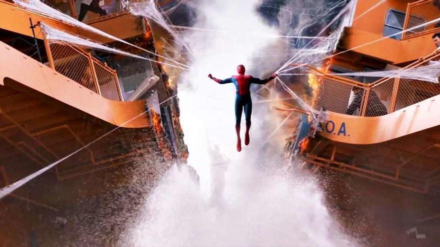 Spider-Man, en acción.