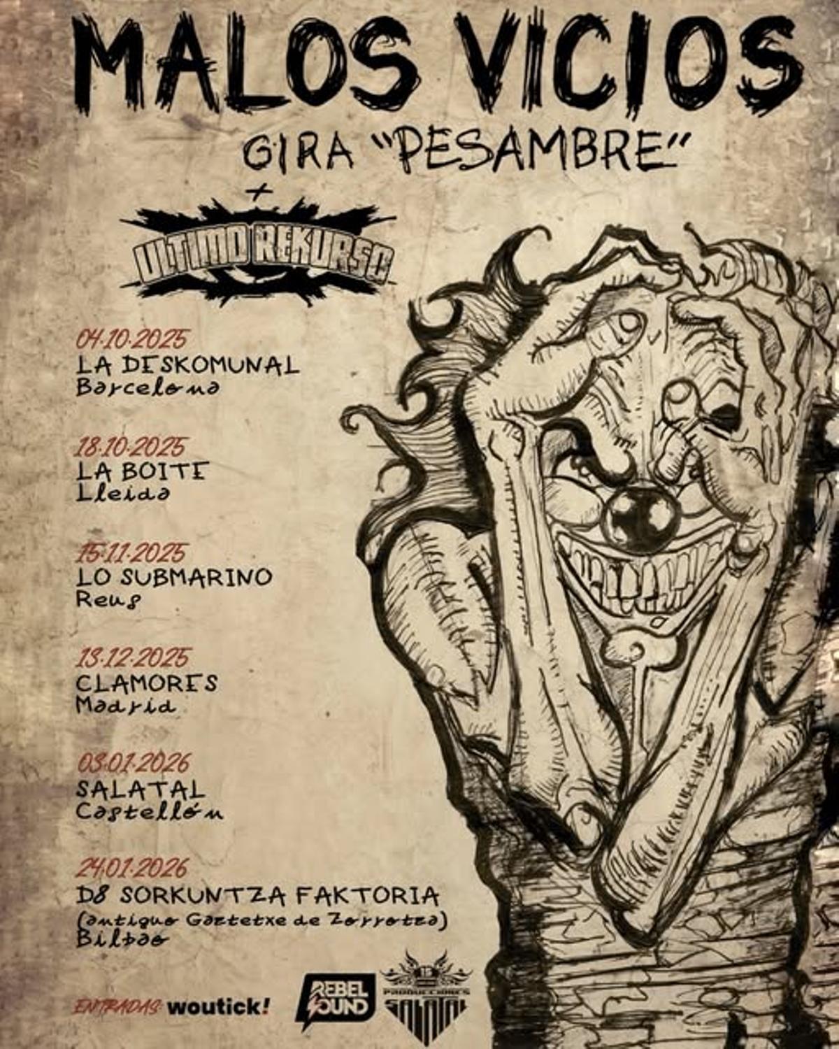 Malos Vicios + ÚItimo Rekurso + Kalumnia